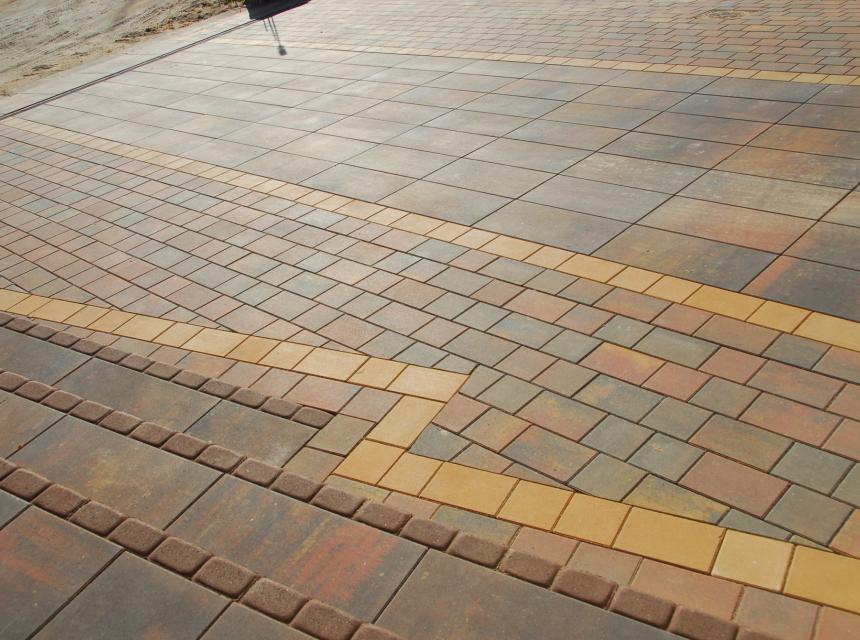 K-28 melanż ciemny - TB Kostka Brukowa